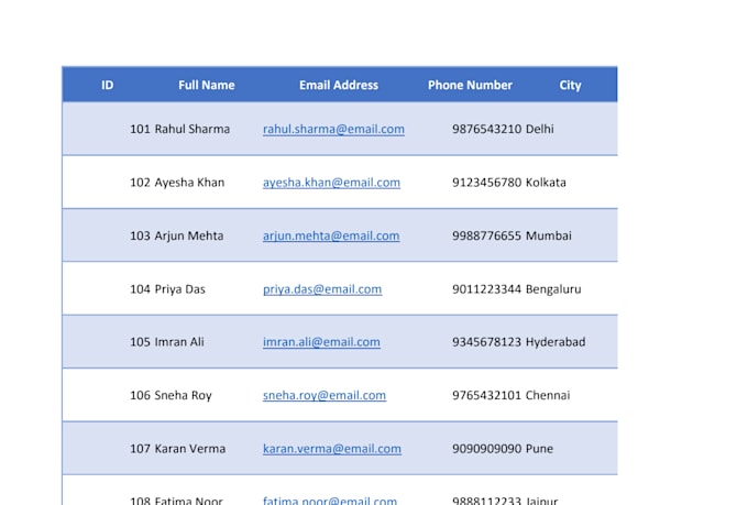 do excel data entry, data cleaning, formatting and copy paste tasks